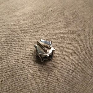 Authentic Pandora 2 tone drum charm.